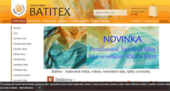 Desktop Screenshot of modni-tricko.cz
